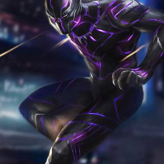 iPhone Black Panther 4k wallpaper