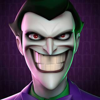 Joker cartoon 4k wallpaper