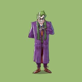 Joker cartoon 4k wallpaper