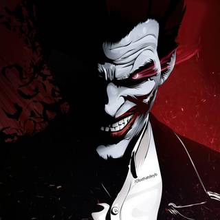 Joker cartoon 4k wallpaper