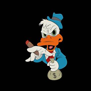 4k cartoon money wallpaper