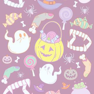 Cute Halloween 2023 wallpaper