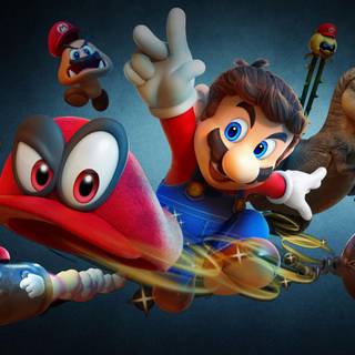 Mario 4k HD wallpaper