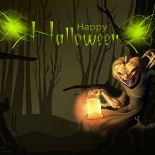 Spooky Halloween PC wallpaper