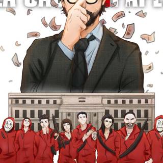 Money Heist animated wallpaper