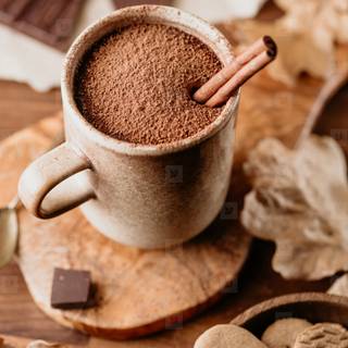 Winter hot chocolate wallpaper