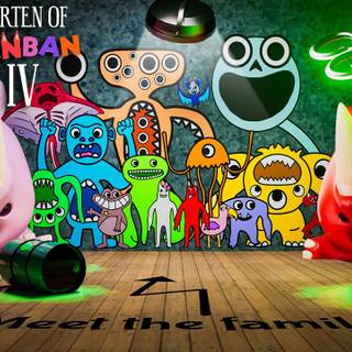 Garten of Banban 4 wallpaper