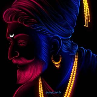 Shivaji Maharaj amoled wallpaper