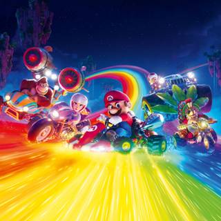 Mario Kart 8 4k wallpaper