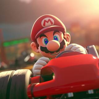 Mario Kart 8 4k wallpaper