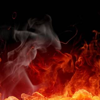 4k flames wallpaper