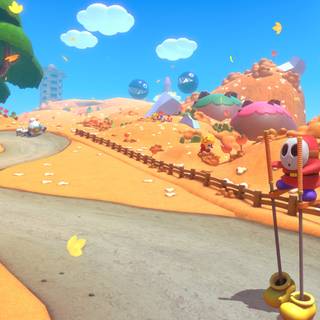 Mario Kart 8 4k wallpaper