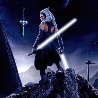 4k Ahsoka wallpaper