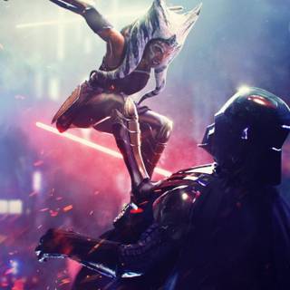 Ahsoka 4k iPhone wallpaper