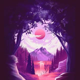 Illustration 4k phone wallpaper