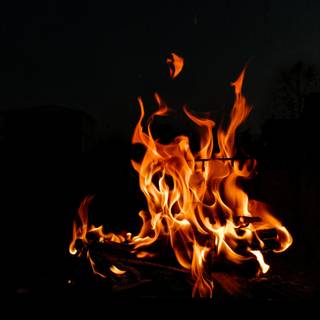4k flames wallpaper