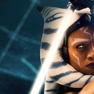 4k Ahsoka wallpaper