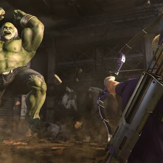 Clint Barton 4k wallpaper