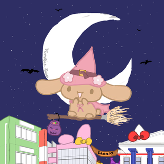 Mocha Sanrio Halloween wallpaper