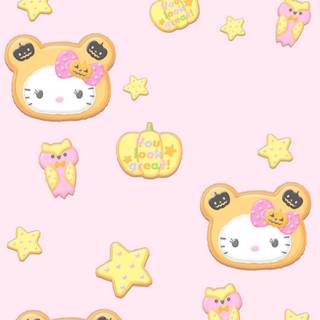 Mocha Sanrio Halloween wallpaper