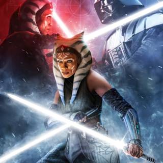 4k Ahsoka wallpaper