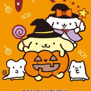 Mocha Sanrio Halloween wallpaper