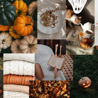 October 2023 Halloween desktop wallpaper