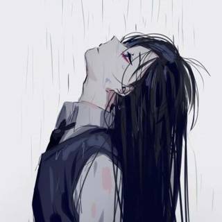 Girl dark PFP wallpaper