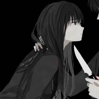 Girl dark PFP wallpaper