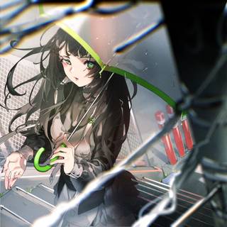 Girl dark PFP wallpaper