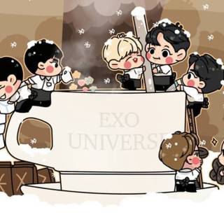 Exo fanart wallpaper