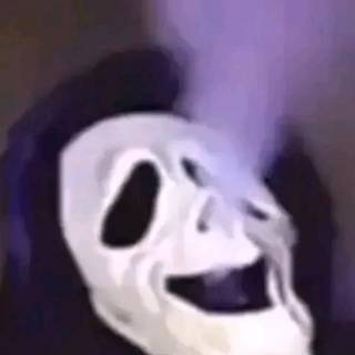 Cute ghost face wallpaper