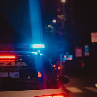 Police light wallpaper