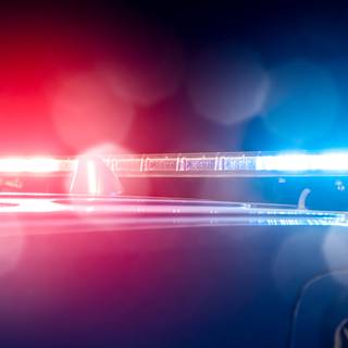 Police light wallpaper