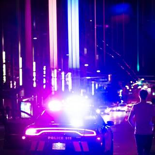 Police light wallpaper