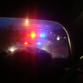 Police light wallpaper