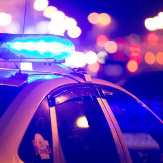 Police light wallpaper