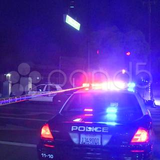 Police light wallpaper