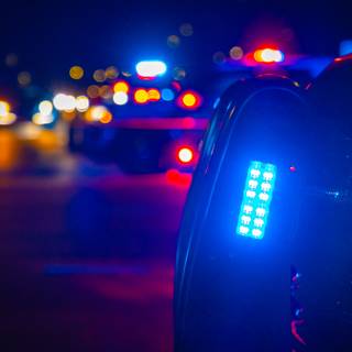 Police light wallpaper