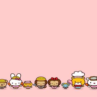 Desktop Hello Kitty aesthetic wallpaper