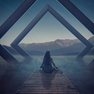 Spiritual art wallpaper