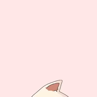Anime cat pink aesthetic wallpaper