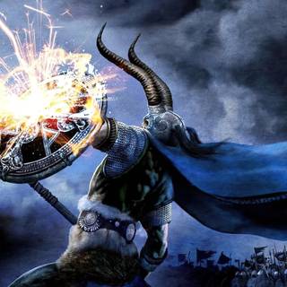 4k mythology wallpaper