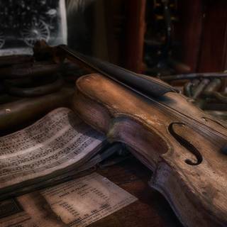 Violin desktop wallpaper