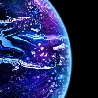 Pretty planets wallpaper