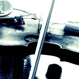 4k violin wallpaper