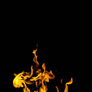 Camp fire 4k wallpaper