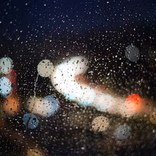 Night rain 4k wallpaper