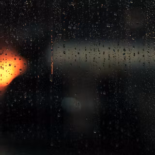 Night rain 4k wallpaper