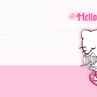 Hello Kitty computer grunge wallpaper
